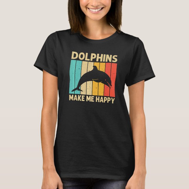 Cool Dolphin For Men Women Dolphins Beluga Whale S T Shirt (Framsida)