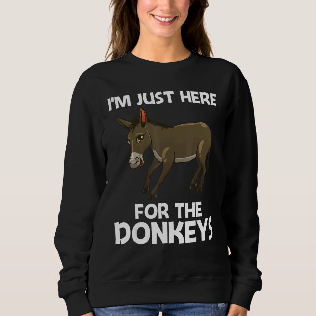 Cool Donkey For Men Women Mule Donkey  Safari Anim T Shirt (Framsida)