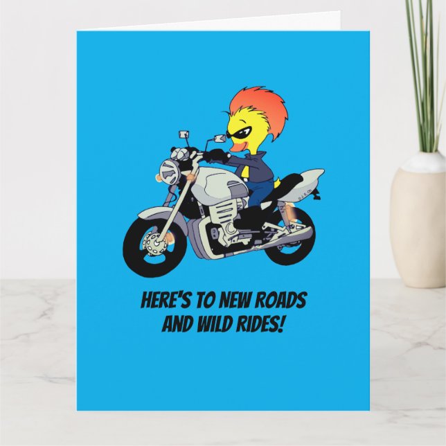Cool Duck Says Goodbye in Style Kort (Framsida)