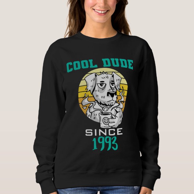 Cool dude since 1993 t shirt (Framsida)