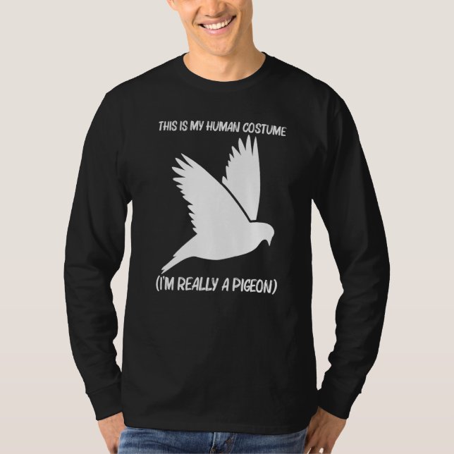 Cool Duv för män kvinnor Klippduva Fågel Husdjur T Shirt (Framsida)