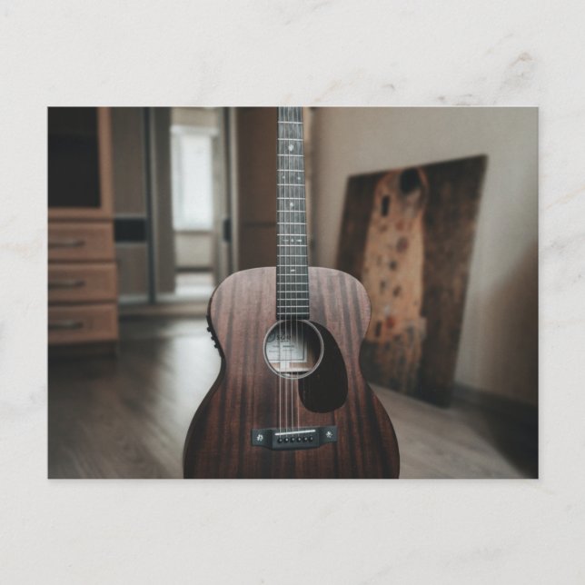 Cool elbasgitarr vykort (Framsida)