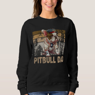 Cool English Pitbull Dad Pitbull Owner Dog Father' T Shirt
