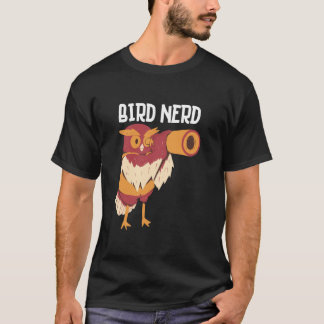 Cool Fågelskådar Konst För Män Kvinnor Fågelskådar T Shirt