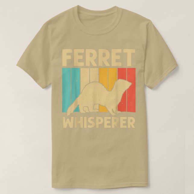 Cool Ferret For Men Women Animal Lover Ferret Owne T Shirt (Design framsida)