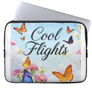 Cool Flights Fjäril Laptop Fodral