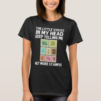 Cool frimärke för män Kvinnor Frimärkssamlande Pos T Shirt