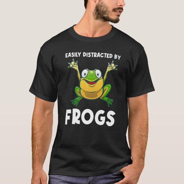 Cool Frog For Men Women Toad Tadpole Amphibian Fro T Shirt (Framsida)