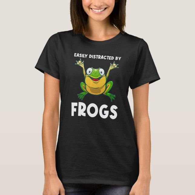 Cool Frog For Men Women Toad Tadpole Amphibian Fro T Shirt (Framsida)