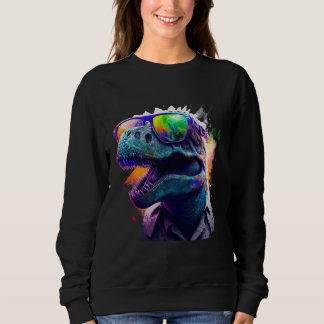 Cool fun dinosaur Rex with sunglasses T Shirt