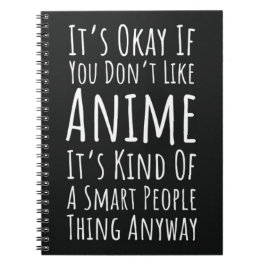 Cool Funny Anime Lover Gifts Japan Japanese Humor Anteckningsbok
