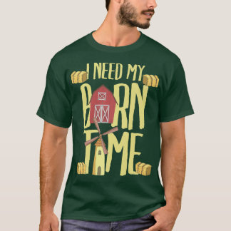 Cool Funny Farmer Farming Barner Jokes Puns Saying T Shirt