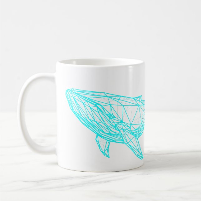 Cool Gamer Whale Kaffemugg (Vänster)