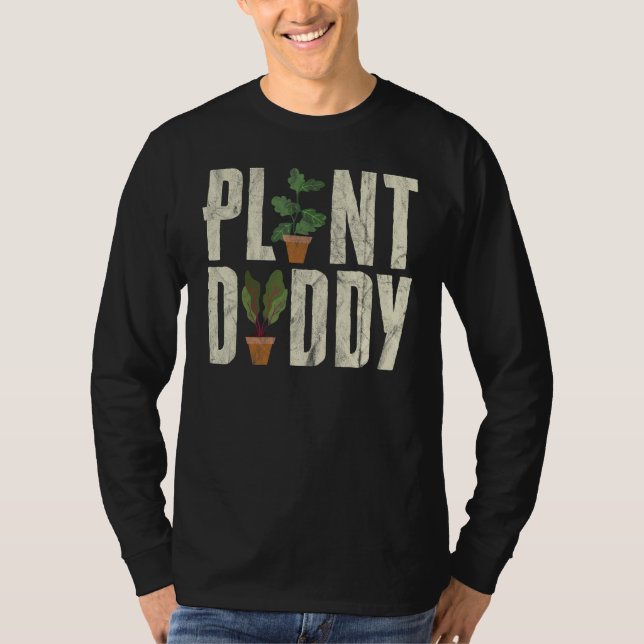 Cool Gardening For Daddy Men Gardener Plant  Garde T Shirt (Framsida)