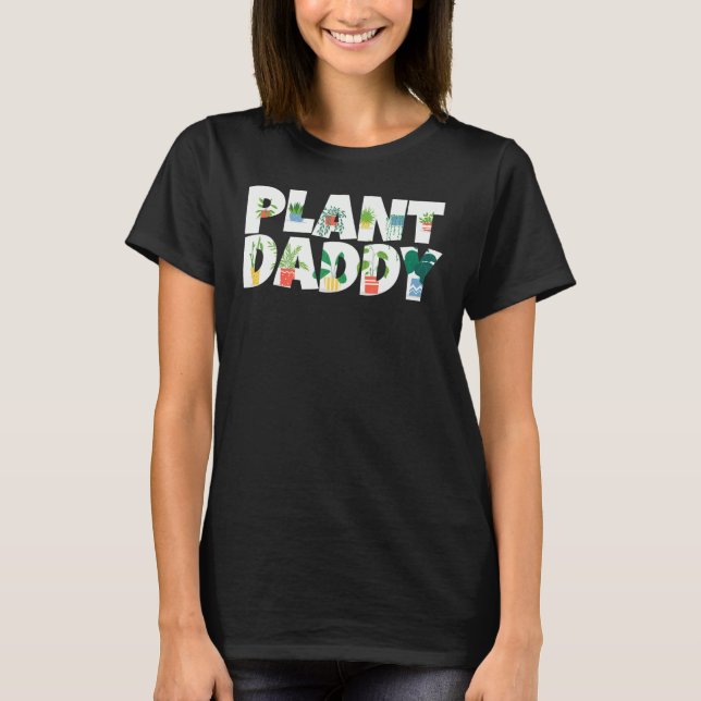 Cool Gardening For Daddy Men Gardener Plant  Garde T Shirt (Framsida)