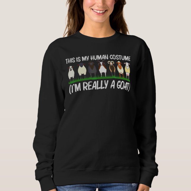 Cool Get För Män Kvinnor Husdjur Get Gård T Shirt (Framsida)