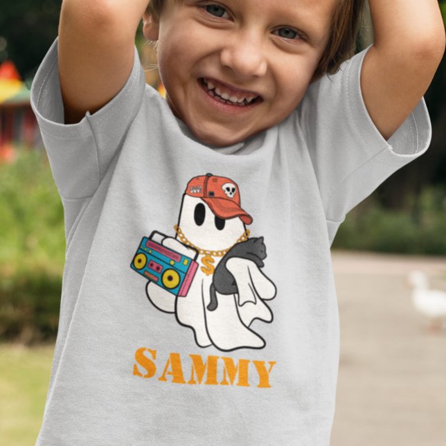 Cool Ghost DJ  Personalized T Shirt (Skapare uppladdad)