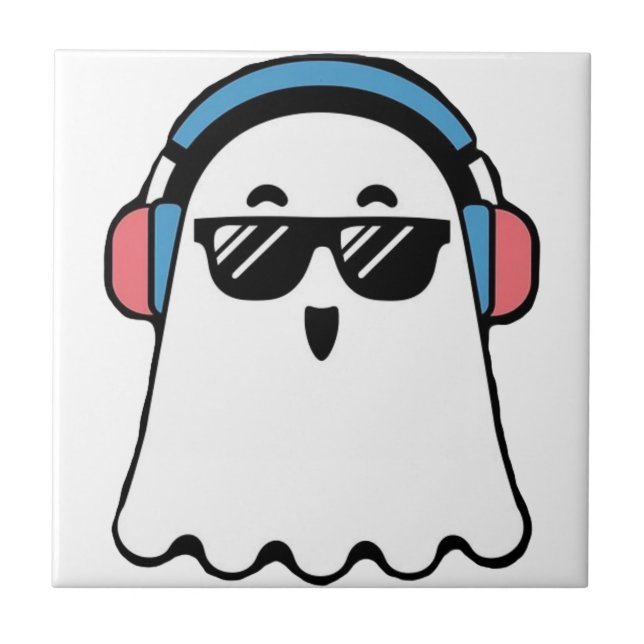 Cool Ghost Kakelplatta (Framsidan)