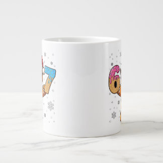 Cool Gingerbread 67 — Holiday Ice‑Cream Numbers Jumbo Mugg