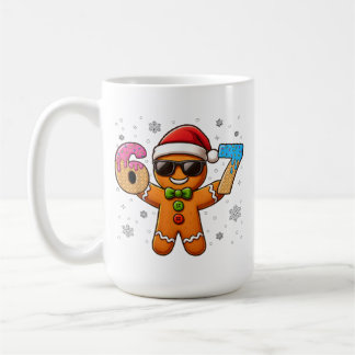 Cool Gingerbread 67 — Holiday Ice‑Cream Numbers Kaffemugg