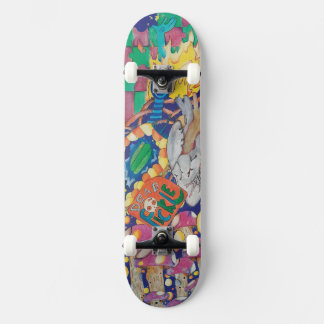 cool grafisk skateboard