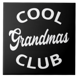 Cool Grandmas Club I Kakelplatta