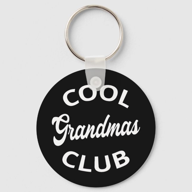 Cool Grandmas Club I Nyckelring (Framsida)