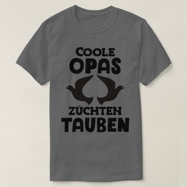 Cool grandpas breed pigeons pigeon fanciers carrie t shirt (Design framsida)