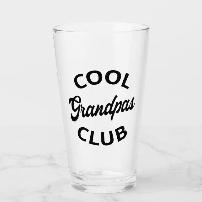 Cool Grandpas Club I Glaskopp (Framsida)