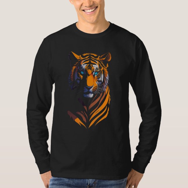 Cool Graphic Tiger   Panthera Tigris Familly Match T Shirt (Framsida)
