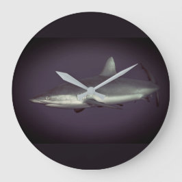 Cool Gray Reef Shark Stor Klocka