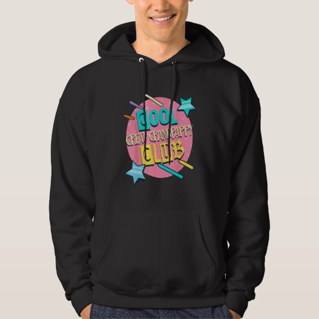 Cool Great Grandpappy Club  Great Grandpappy Humor Hoodie (Framsida)