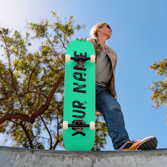 Cool Green Mini Skateboard Bräda 18,5 Cm (Utomhus 1)