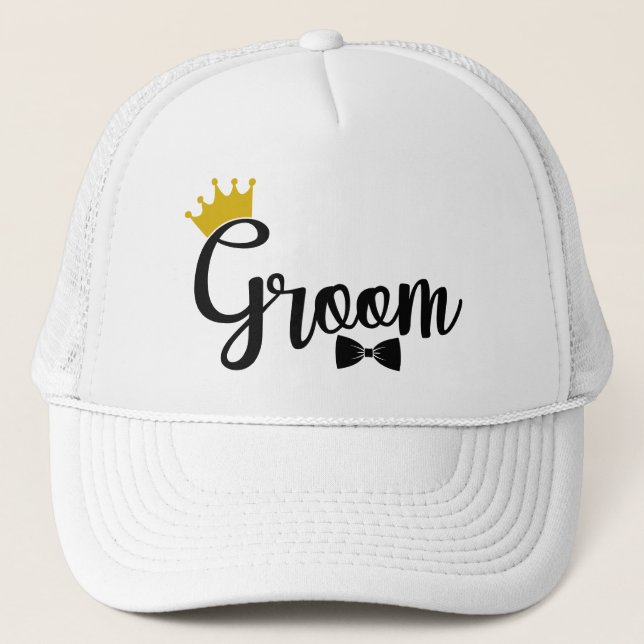 Cool Groom Wedding party  Keps (Framsida)