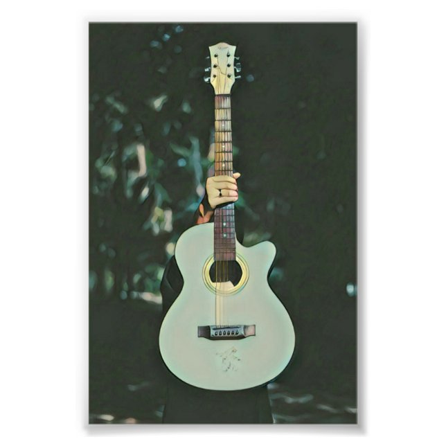 Cool guitarist gifts fototryck (Framsidan)
