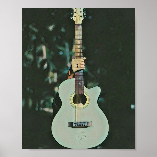Cool guitarist gifts poster (Framsidan)