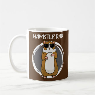 Cool Hamster Dad Animal Pet Father Hamsters Mice Kaffemugg