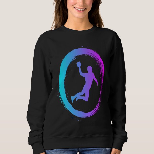 Cool Handball sports and hobby T Shirt (Framsida)