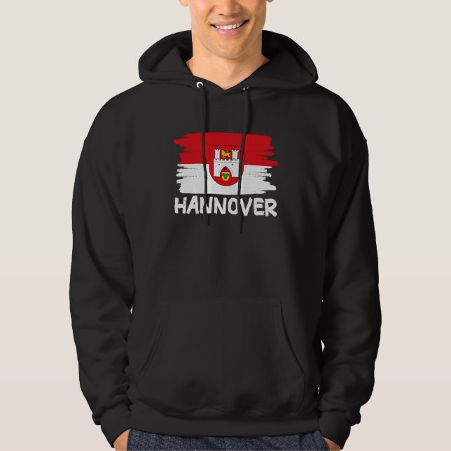 Cool Hannover Flag Hoodie (Framsida)