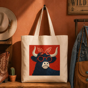 Cool Highlandko i retroprickig bandana Tygkasse