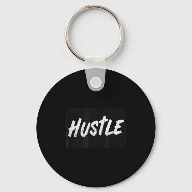 Cool Hustle Emblem For Adults And Kids  Nyckelring (Framsida)