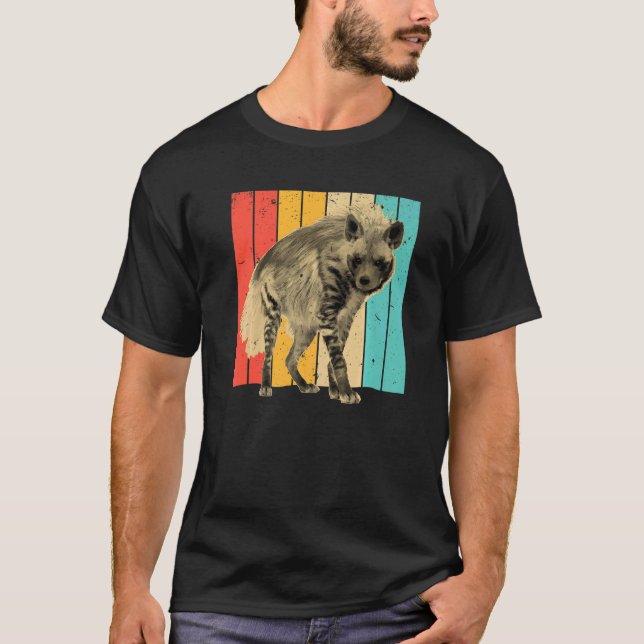 Cool Hyena For Men Women Africa Animal Zookeeper R T Shirt (Framsida)