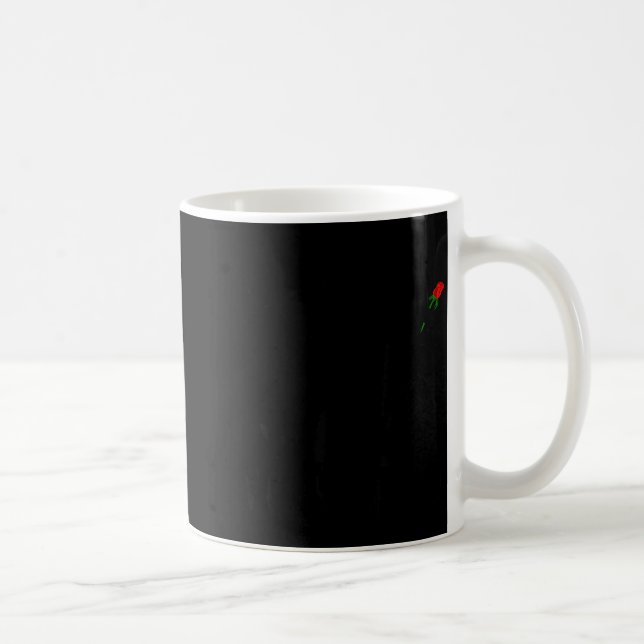 Cool I Lab You Very Much Valentine's Day Black Lab Kaffemugg (Höger)