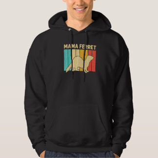 Cool Iller För Kvinnor Mamma Djur Iller Ägare Kör Hoodie