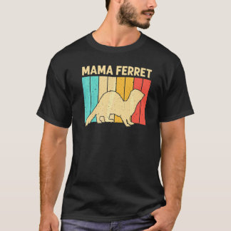Cool Iller För Kvinnor Mamma Djur Iller Ägare Rode T Shirt