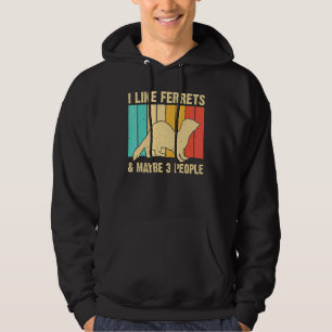 Cool Iller För Män Kvinnor Djur Iller Ägare Stav Hoodie