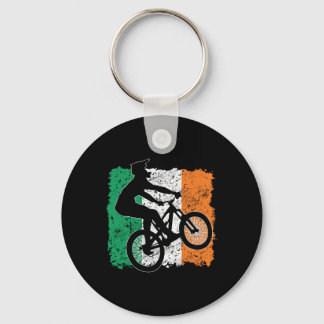 Cool Ireland Flag Vintage Irish Flag Mtb Mountain  Nyckelring