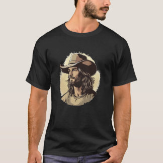 Cool Jesus med cowboyhattkostym T Shirt