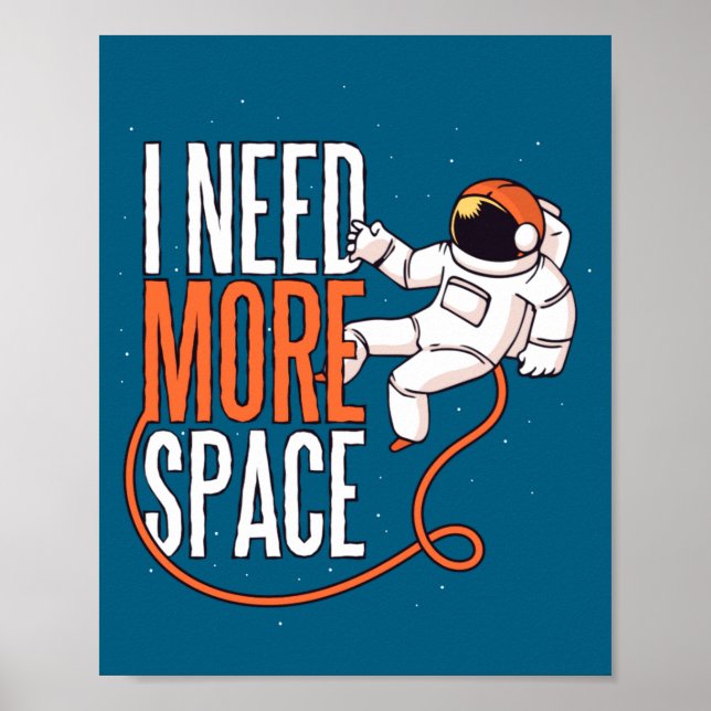 Cool Joke Need More Space  Poster (Framsidan)