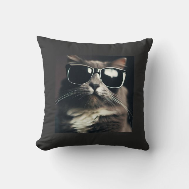 Cool katt kudde (Framsida)